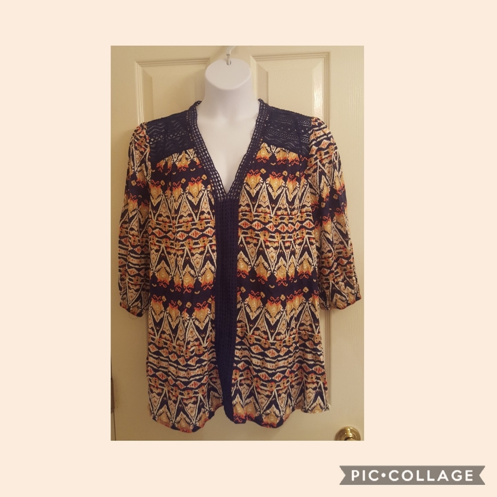 Solitare Plus Boho Top. Sz.2X